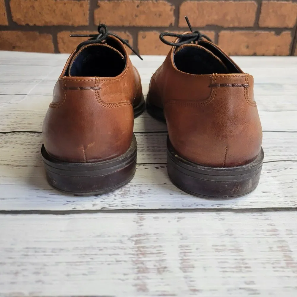 Cole Haan Grand‎ Os Lace Up Oxford Size 13 M Brown Leather FT C27033 H 18